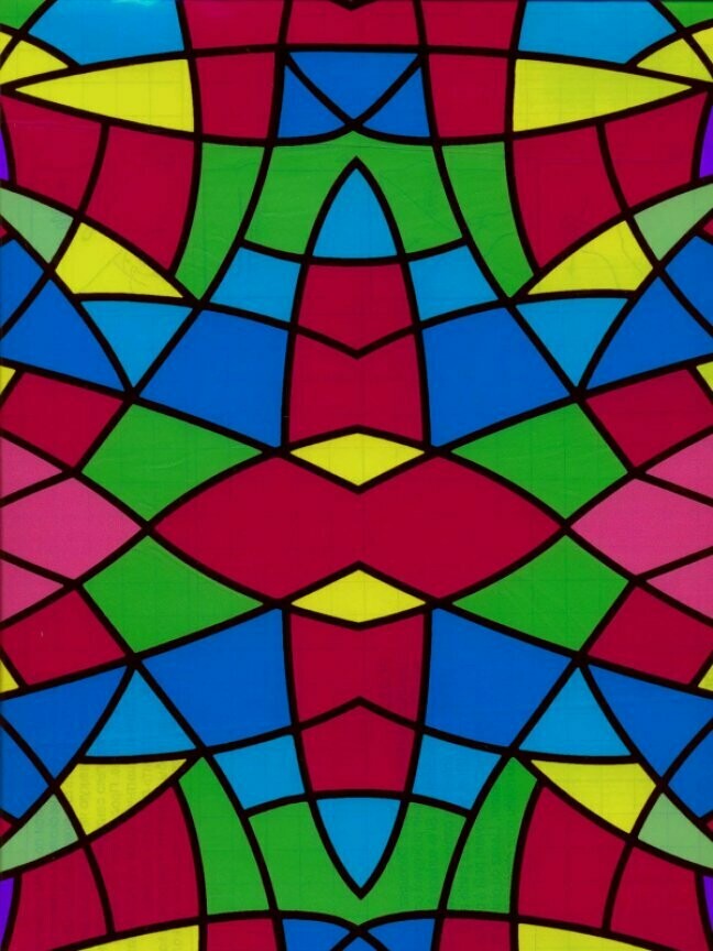 Артикул 9061.
Пленка витражная самокл. Color Decor.  
Размер: 0,45x8 м.