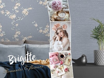 BRIGITTE.
Артикул: 8868х, 8869х.
Винил горячего тиснения на флизелиновой основе.
Размер: 1,06 х 10,05м