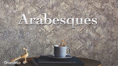 Arabesques.
Артикул: R1310xx, R1311xx.
Обои горячего тиснения на флизелиновой основе.
Размер: 1,06 х 10,05м