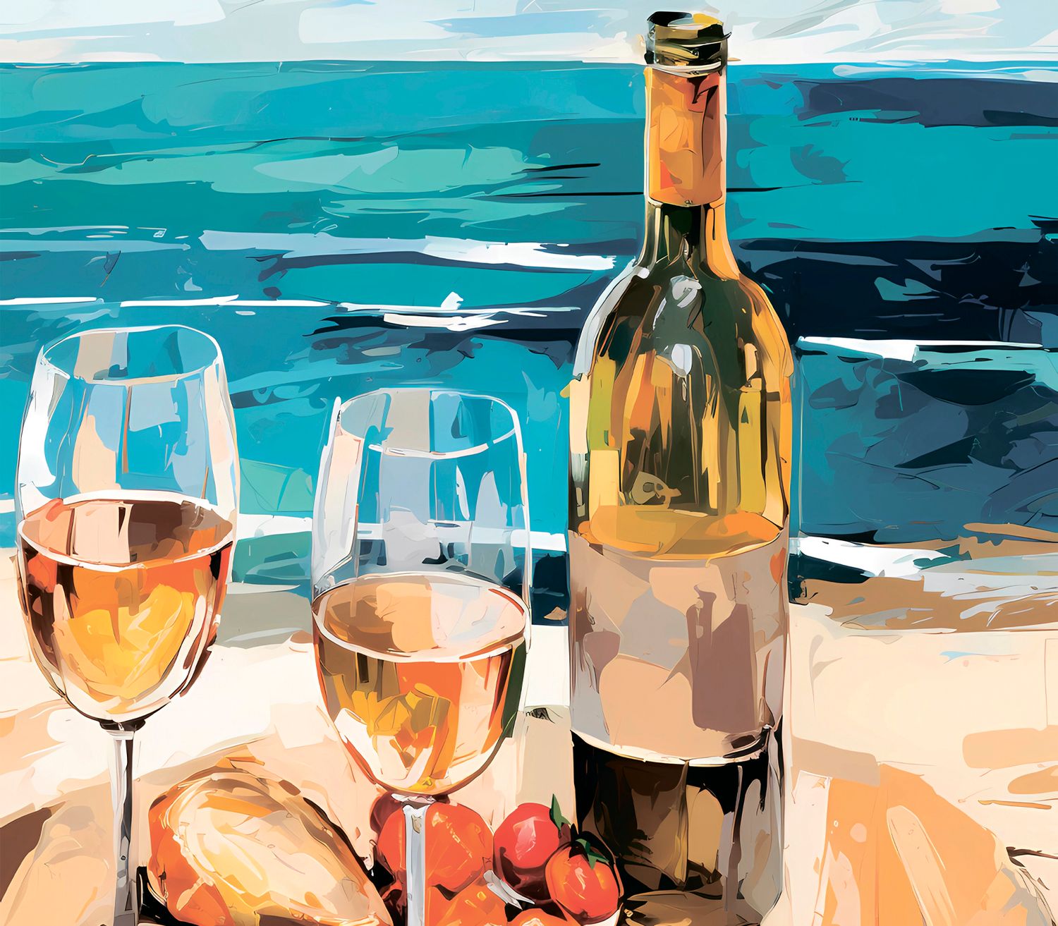 Картина на холсте VINO, арт.8245030, размер 40*50 см