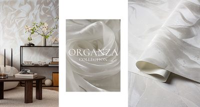 Organza. Артикул: 58842х. Винил горячего тиснения на флизелиновой основе. Размер: 1,06 х 10,05м