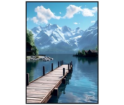 Картина на холсте в раме AZZURO, арт. 8257041, размер 50*70 см