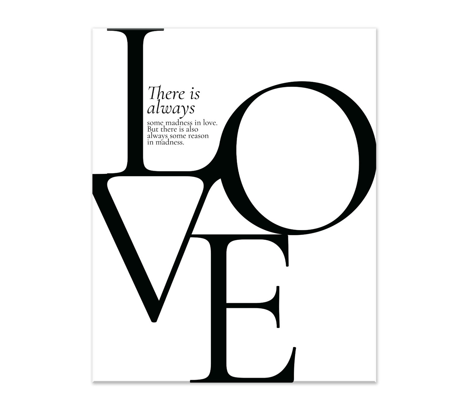 Картина на холсте LOVE NOW, арт. 8245013, размер 40*50 см