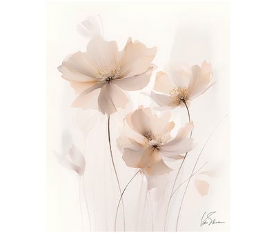 Картина на холсте FLOWERS, арт. 8246056, размер 40*50 см