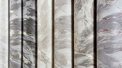 Кассандра. Артикул: 11-1065. Виниловые обои горячего тиснения.
