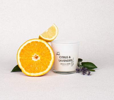 Свеча ароматическая CITRUS &amp; LAVENDER