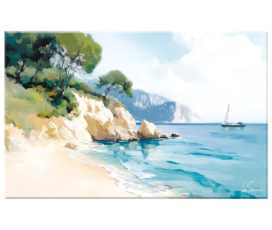Картина на холсте SEASIDE арт.8271082, размер 110*70 см