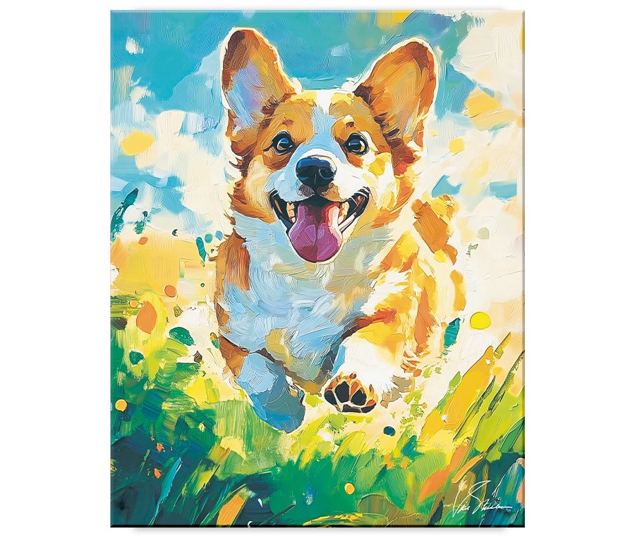 Картина на холсте LUCKY арт.8245097, размер 40*50 см