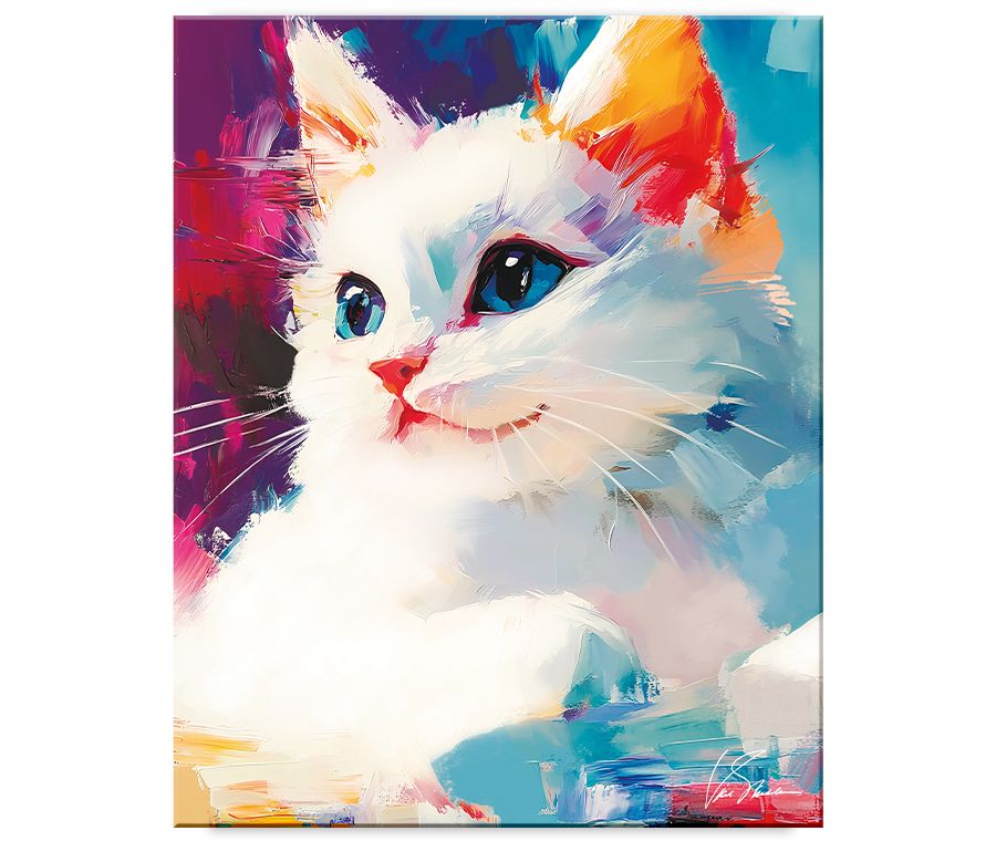 Картина на холсте LUCKY арт.8245096, размер 40*50 см