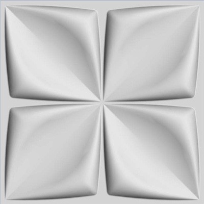 Арт. Aryl. Стеновые рельефные 3d панели . Размер: 500X500.