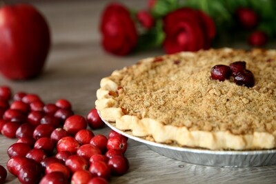 Dutch Cranberry Apple Pie