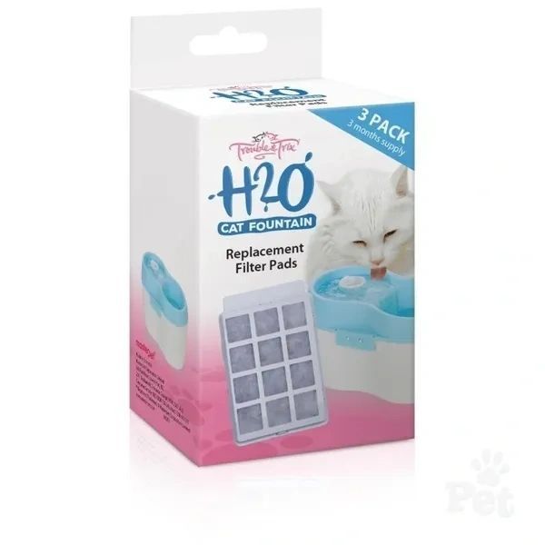 Trouble & Trix cat fountain filter pads