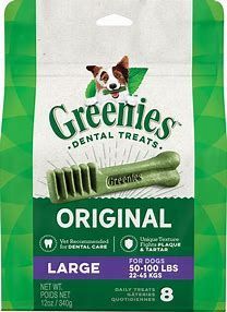 Greenies Dog Treatpak Large (8)