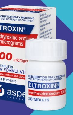 Eltroxin 100 single tablet *vet script required