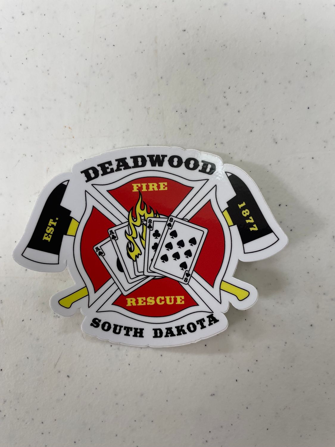 Deadwood Fire Department Sticker