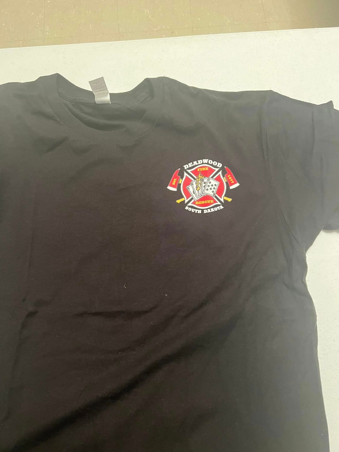 Deadwood Fire Dept Black T-shirt