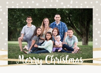 5x7 Personalized Christmas Cards