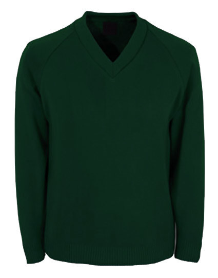 Thomas Russell (Jr) V Neck Sweatshirt with School Logo