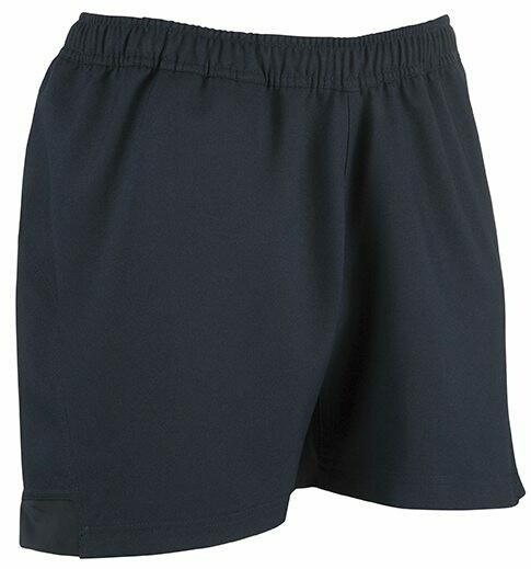 King Edward VI Navy Pro Rugby Shorts with logo (Senior Sizes)