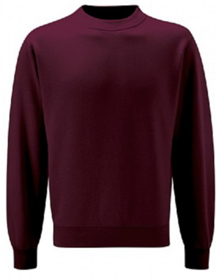 Paulet Maroon Sweatshirt with School Logo (Senior)