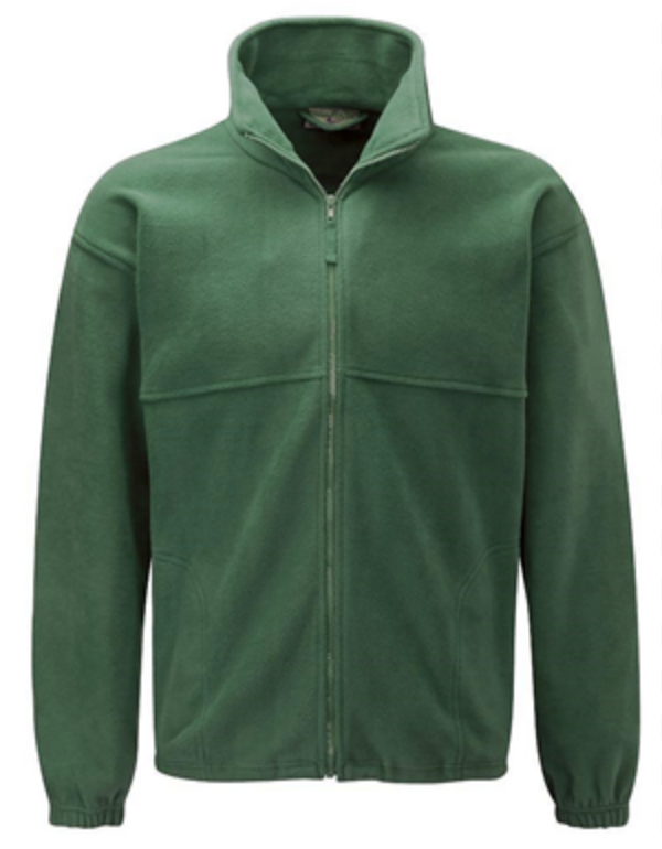Fairmeadows Forest School Bottle Green Fleece with Forest School Logo