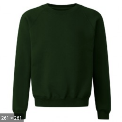 Dosthill Nursery & Care Club Bottle Green Sweatshirt (OPOJ)