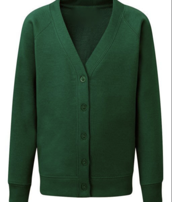 Dosthill Nursery & Care Club Bottle Green Cardigan (OPOJ)