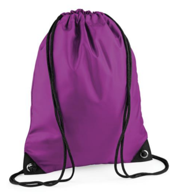 Violet Way Academy Gym Bag with Logo