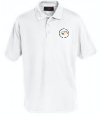 Wilnecote White Polo with School Logo