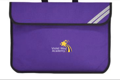 Violet Way Academy Book Bag with Logo