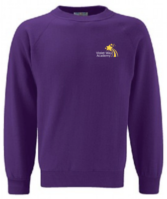 Violet Way Academy Sweatshirt with School Logo