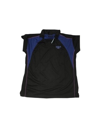 Paget Fitted Polo with School Logo XZR25 (Senior)