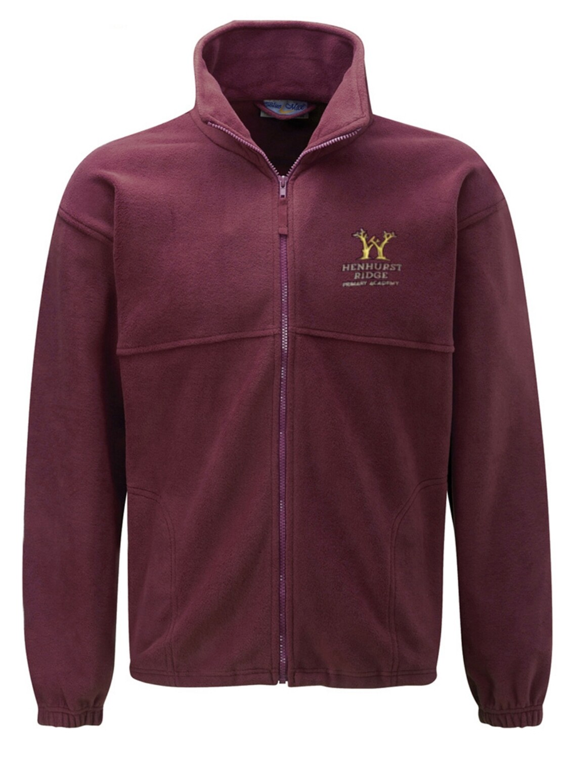 Henhurst Ridge Maroon Fleece with School Logo