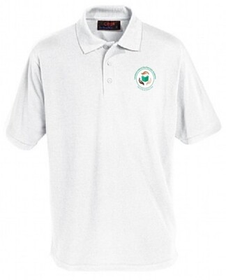 Lansdowne Infants White Polo with School Logo