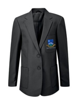 Abbot Beyne Girls Black Eco-premier blazer with NEW school logo (DL1991G) (Senior Sizes)