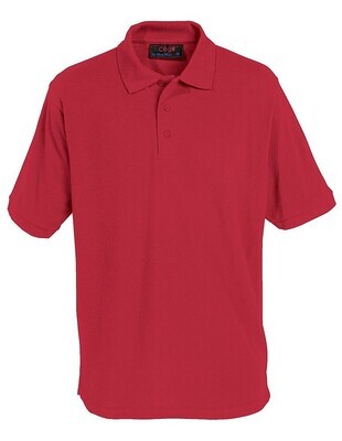 Winshill Red Polo with School Logo