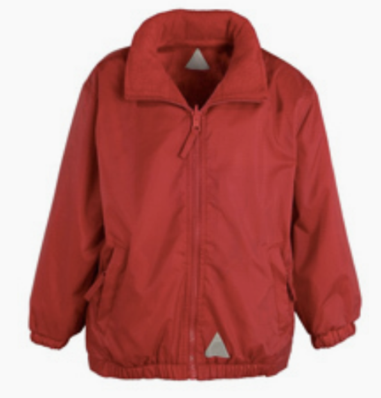 Winshill Red Coat with School Logo