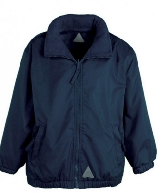 Fradley Park Navy Reversible Coat with School Logo