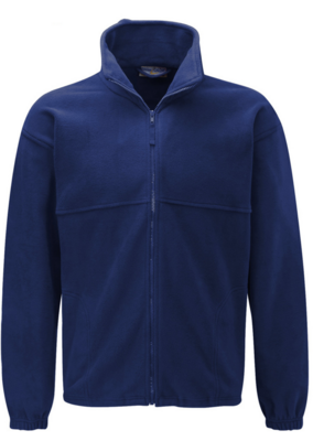 Fradley Park Navy Fleece with School Logo