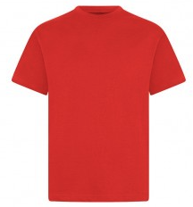 Manor Primary Red PE T-Shirt with School Logo
