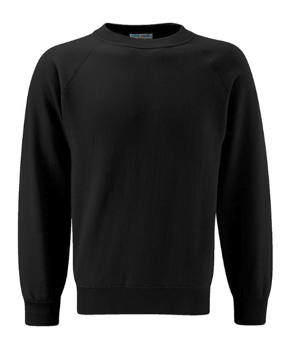 Manor Primary Black PE Sweatshirt with School Logo