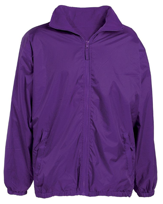 Branston Locks Purple Jacket with School Logo
