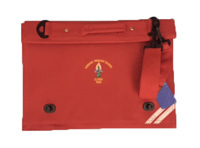 Howard Red Junior Document Case with school logo- Ref DC01