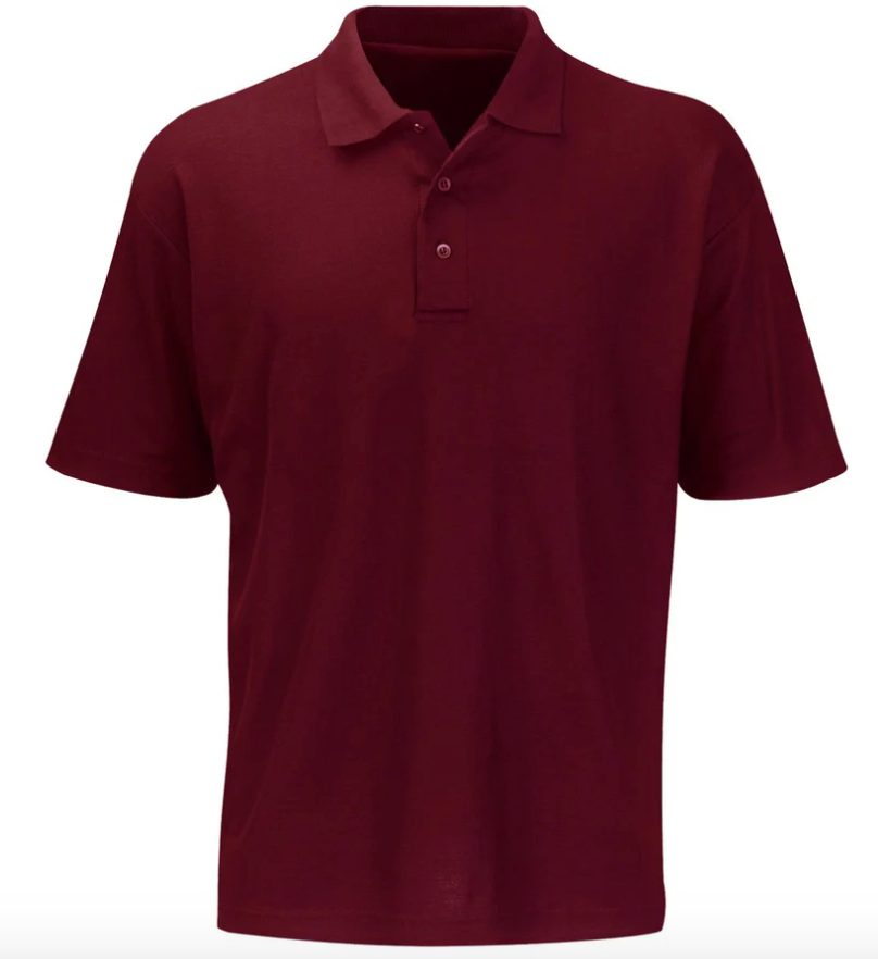 Garden Village Nursery & Care Club Burgundy Polo (OPOJ) 2024