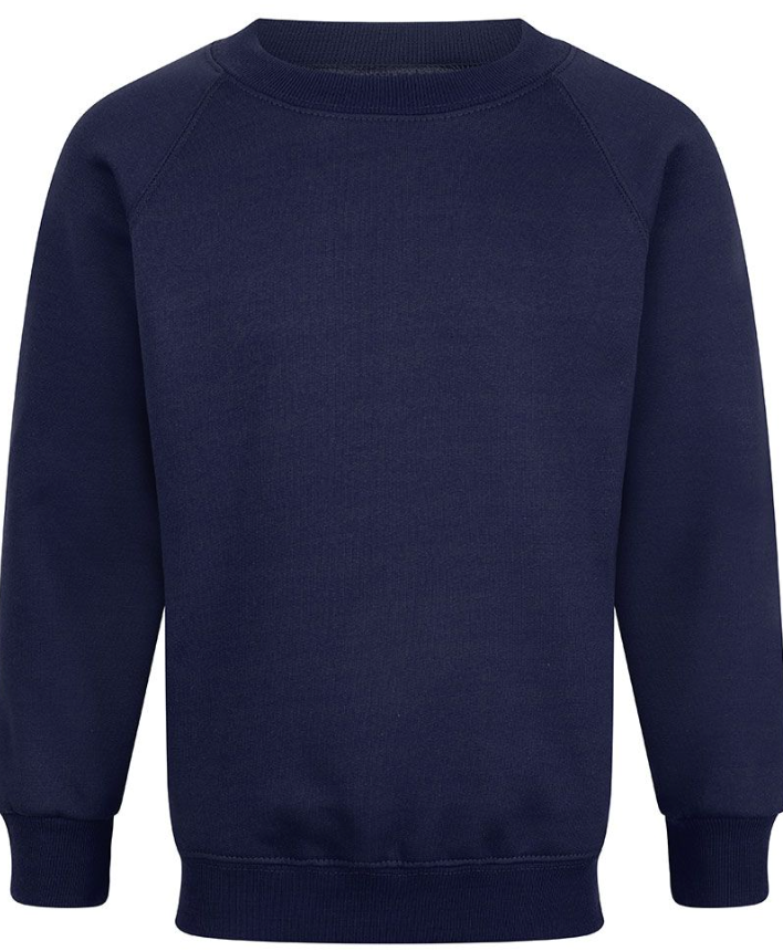 Fradley Park Navy Sweatshirt with School Logo