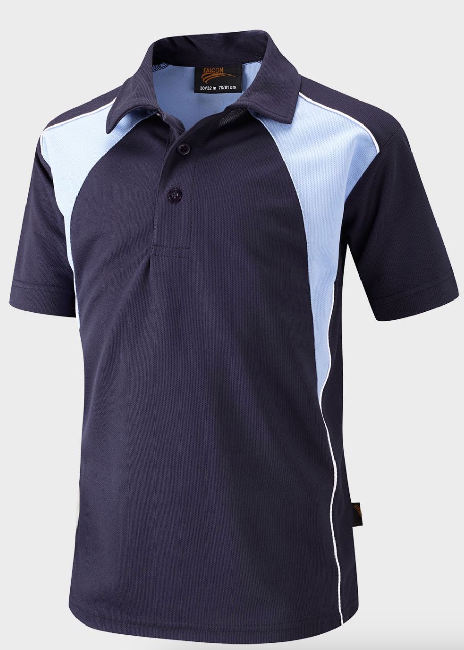 Rugeley John Taylor PE Polo with School Logo (Junior Sizes)