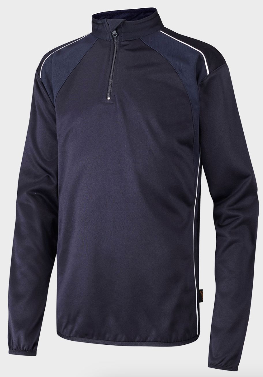 Rugeley John Taylor 1/4 Zip Top  (Senior Sizes)
