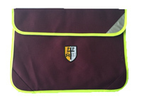 Lichfield St Peter and Paul Maroon Book Bag