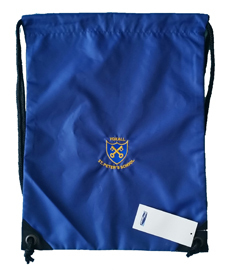 Yoxall St Peter's Royal Blue Gym Bag