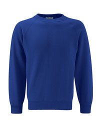 Belmont Royal Blue Sweatshirt with School Logo